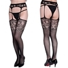ゴシックエレガンス柄ガーターストッキング